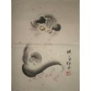 著名画家刘静云 猫戏图3 作品来自画家本人.