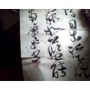 萧平书法一副 115*34