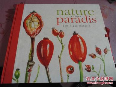 法文原版：NATURE COMME  PARADIS（小8开精装原版）（图片集）