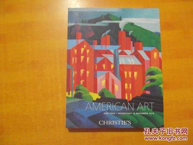 CHRISTIE'S NEW YORK AMERICAN ART 19 NOVEMBER 2014【纽约佳士得美洲艺术二零一四年十一月十九日】厚册