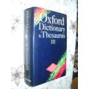 Oxford Dictionary and Thesaurus. III 英文原版精装 现货 正版