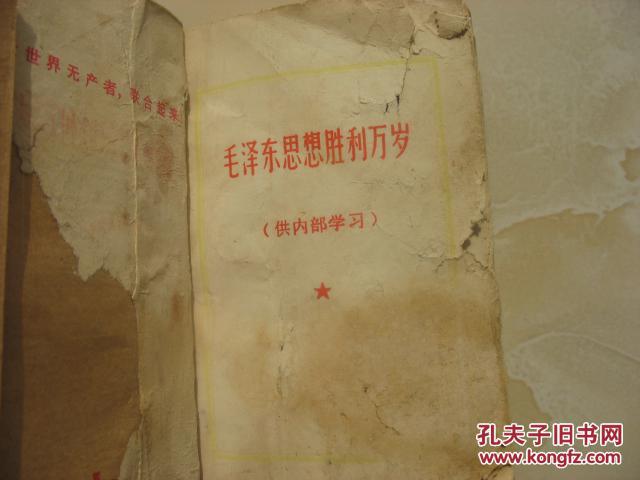 毛泽东思想胜利万岁（无皮）
