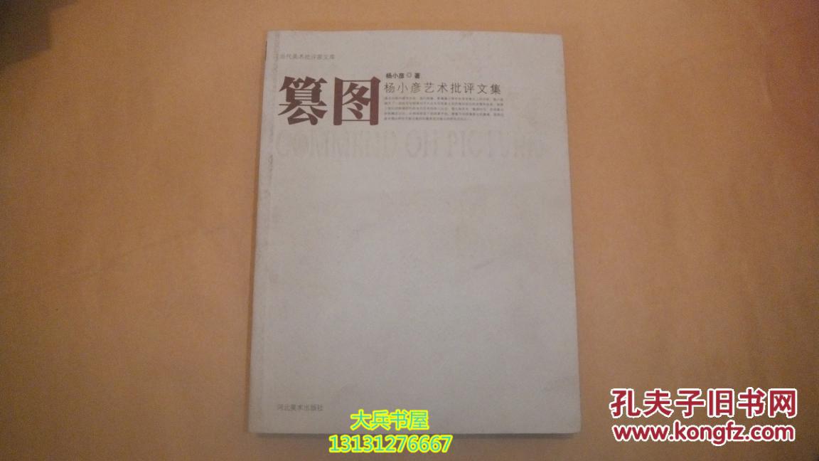 点击查看原图 篡图 杨小彦艺术批评文集