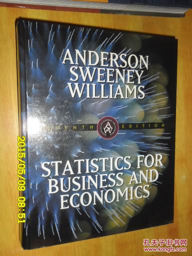 Statistics for business and economics