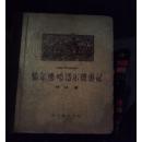 《恰尔德哈洛尔德游记》；1956年一版一印印数3000册