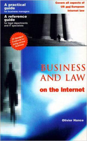 business and law on the internet olivier hance