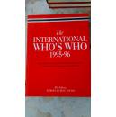 [英文原版]The International Who's Who 1995-96：59th Edition 国际（世界）名人录1995-96：第59版（精装，极厚）