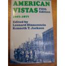 AMERICAN VISTAS (1607~1877)