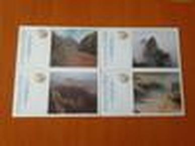 2000年中国邮政 贺年明信片（60分 4张）