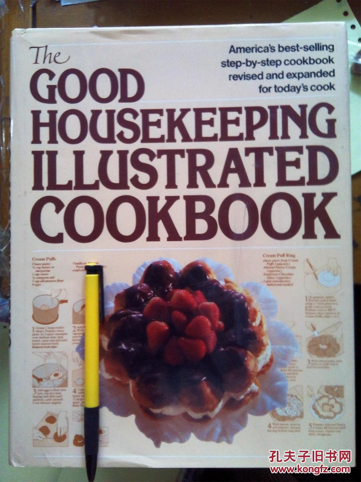 good housekeeping illustrated cookbook 好管家食谱16开精装 528页