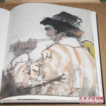 刘大为绘画作品选集（8开布面精装 带光盘）