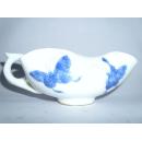 青花细瓷荷叶杯子 老瓷器陶器陶瓷古玩古董杂项收藏茶杯茶具茶艺