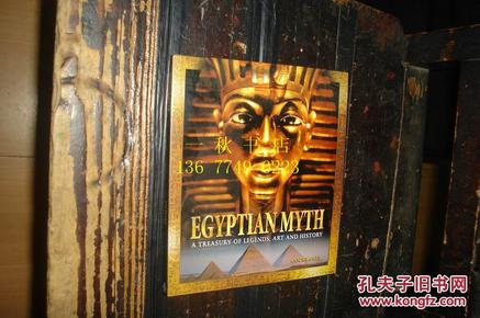 EGYPTIAN MYTH，埃及神话（全新库存书，品相好，平装本，英文原版书）【№152-11】