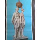 挂历：1987雕塑挂历，西洋雕塑4，比隆《三美神》。单张