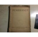 REMBRANDT（1606——1669）【外文老画册】书品看图