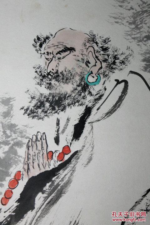 黄彬？ 人物面壁图 作者不知捡漏自鉴网络简介仅供参考C