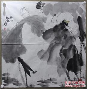 陈鹏  南池秋凉   画