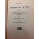 1925年纽约出版，英国医学家霭理斯著《性心理学》 印精装24开