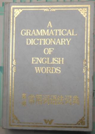 英语常用词语法词典
