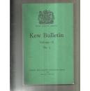 Kew Bulletin(英国皇家植物园公告 第16卷第3册)