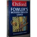 ◇英文原版书 Oxford Fowler's Modern English Usage (2nd Edition)