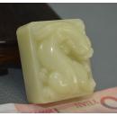 篆刻礼品精品印章寿山石结晶芙蓉玺印 镇纸