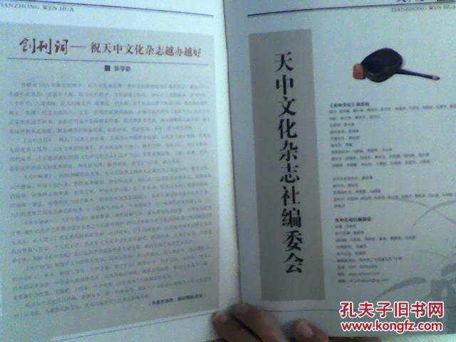 创刊号：天中文化