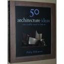 ★英文原版书 50 Architecture Ideas You Really Need to Know