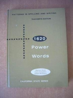 1620 power words teachers edition  1967