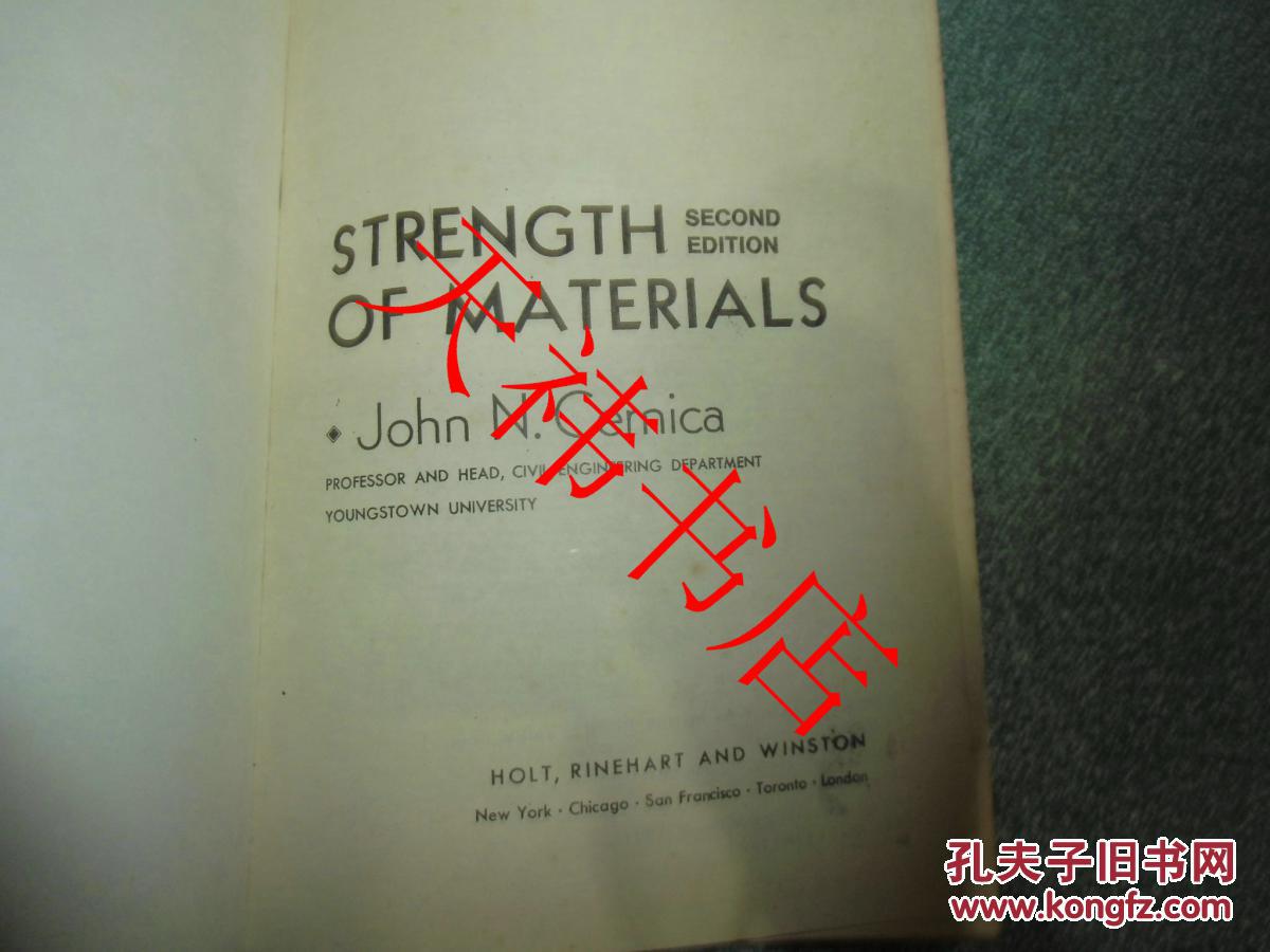 Strength of Materials（材料力学）（硬精装）