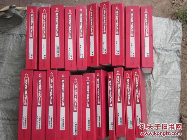 红色档案--延安时期文献档案汇编（48册和售）