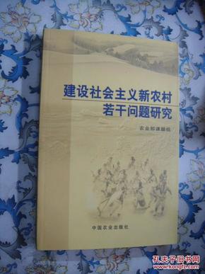 建设社会主义新农村若干问题研究