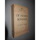 Of Human Bondage 1 by W. Somerset Maugham 英文原版 馆藏书