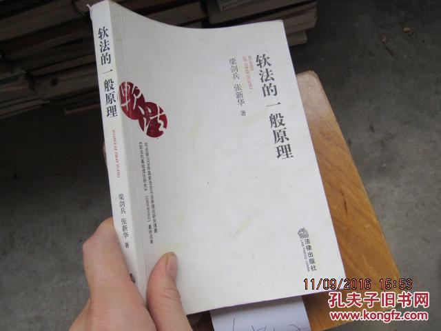 軟法的一般原理簽名  6054