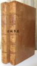 英国唯物主义哲学家J.洛克著《人类理解论，完全2卷集》1753年出版