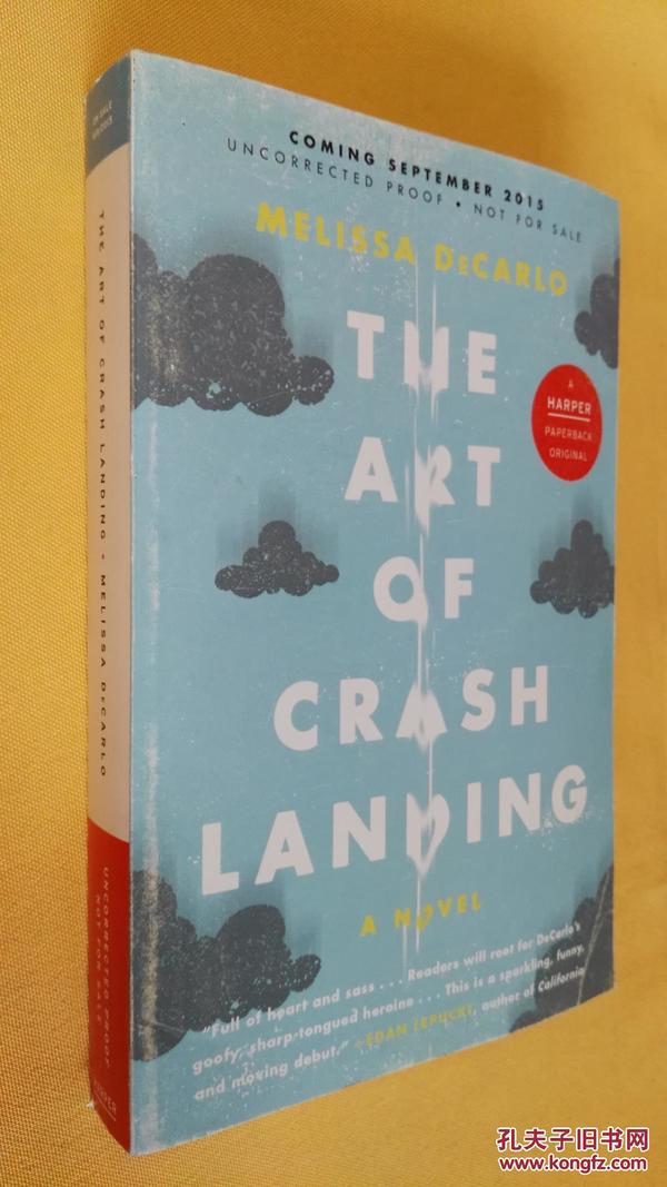 英文                 小说：坠机着陆的艺术   The Art of Crash Landing: A Novel by Melissa DeCarlo