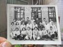 50年代老照片‘中学团委干部学生会及学校领导合影’