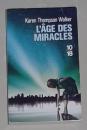 法语原版 L'age des miracles de Karen THOMPSON WALKER 著