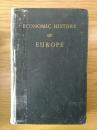Economic History of Europe（欧洲经济史，1952年硬精装，900多页，多幅插图）