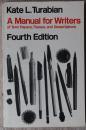 A Manual for writers of term papers,theses,and dissertations