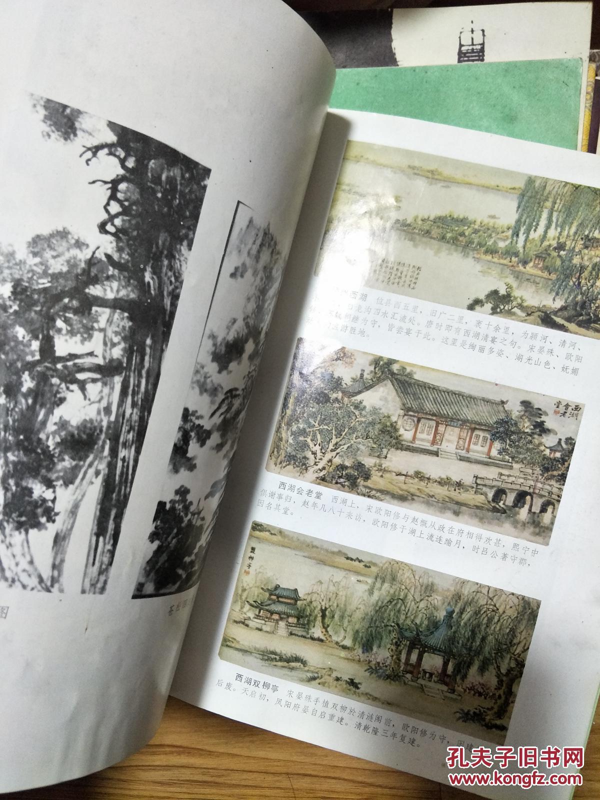 早期《颍州风貌》多幅阜阳地区老图片，稀少资料！