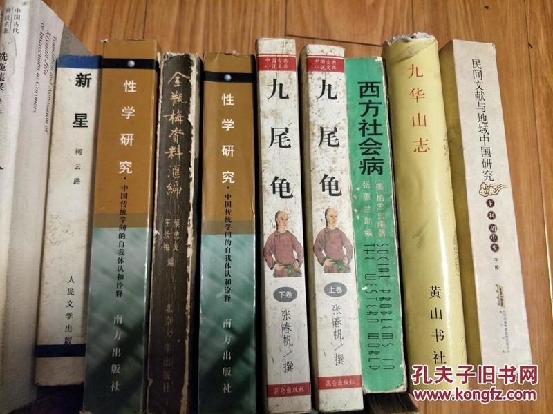 中国国家图书馆馆藏善本《九尾龟》（上下卷全，品好！）