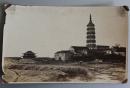 1920年代 安庆迎江寺和振风塔 原版老照片