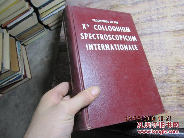 proceedings of the xth colloquium spectroscopicum internationale 精 2005