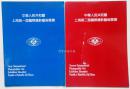 上海第一届第二届国际摄影艺术展览两册合售展览委员会副主任吴宗锡签名本