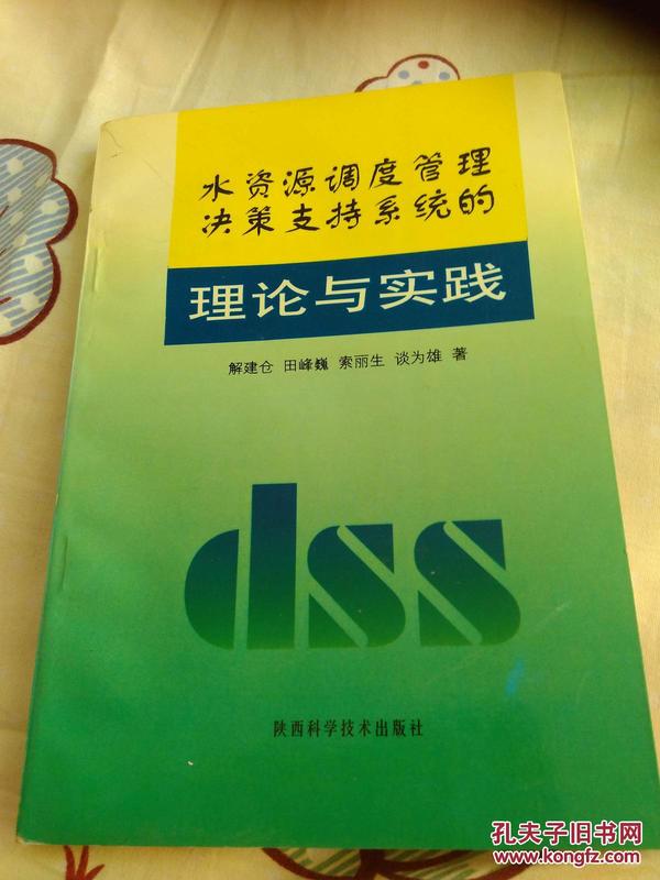 水资源调度管理决策支持系统的理论与实践