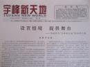 2005年1月10日宇峰新天地创刊号2005年1月10日生日报