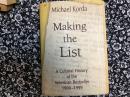 Making the List— A Cultural  History of the American Bestseller 1900-1999  二十世纪美国畅销书文化史  布脊烫金 16开精装本