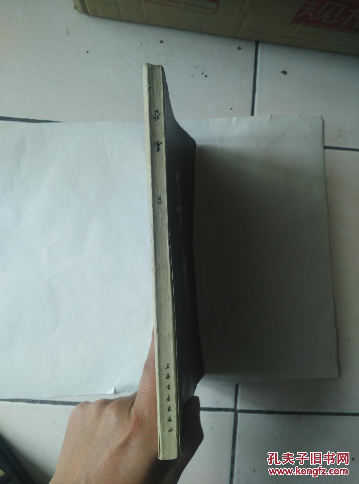 中国画艺术丛集 朵云 5集