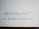 明信片——TO SOMEONE SPECIAL（全15张）【英文版】·B